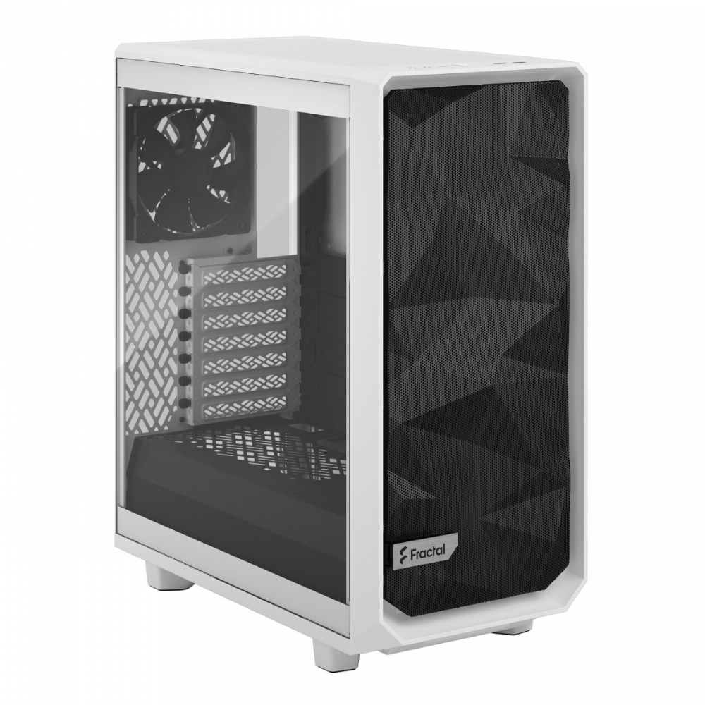 Корпус АТХ Fractal Design Meshify 2 Compact TG CT без блоку живлення White (559511) - фото 2