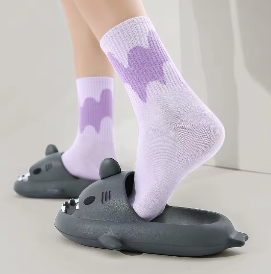 Шлепанцы Акулы р. 44/45 27,5 см Темно-серый (ТС348) - фото 8 Шлепанцы Акулы р. 44/45 27,5 см Темно-серый (ТС348) - фото 8