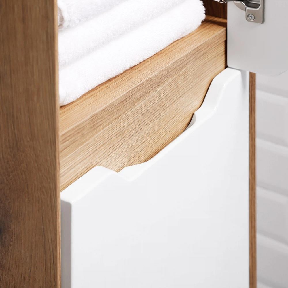 Пенал подвесной MVK Vostok Mirri 35 эмаль правый 350х300х1700 мм Белый матовый (mrp135wh) - фото 7 Пенал подвесной MVK Vostok Mirri 35 эмаль правый 350х300х1700 мм Белый матовый (mrp135wh) - фото 7