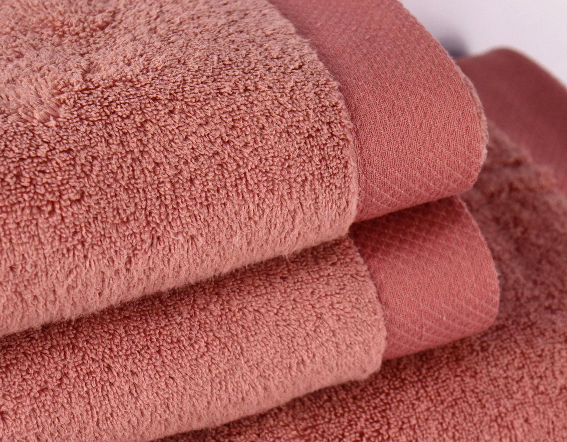 Рушник Lubow Microcotton 50х90 см 550 г/м2 Пудровий - фото 5 Рушник Lubow Microcotton 50х90 см 550 г/м2 Пудровий - фото 5