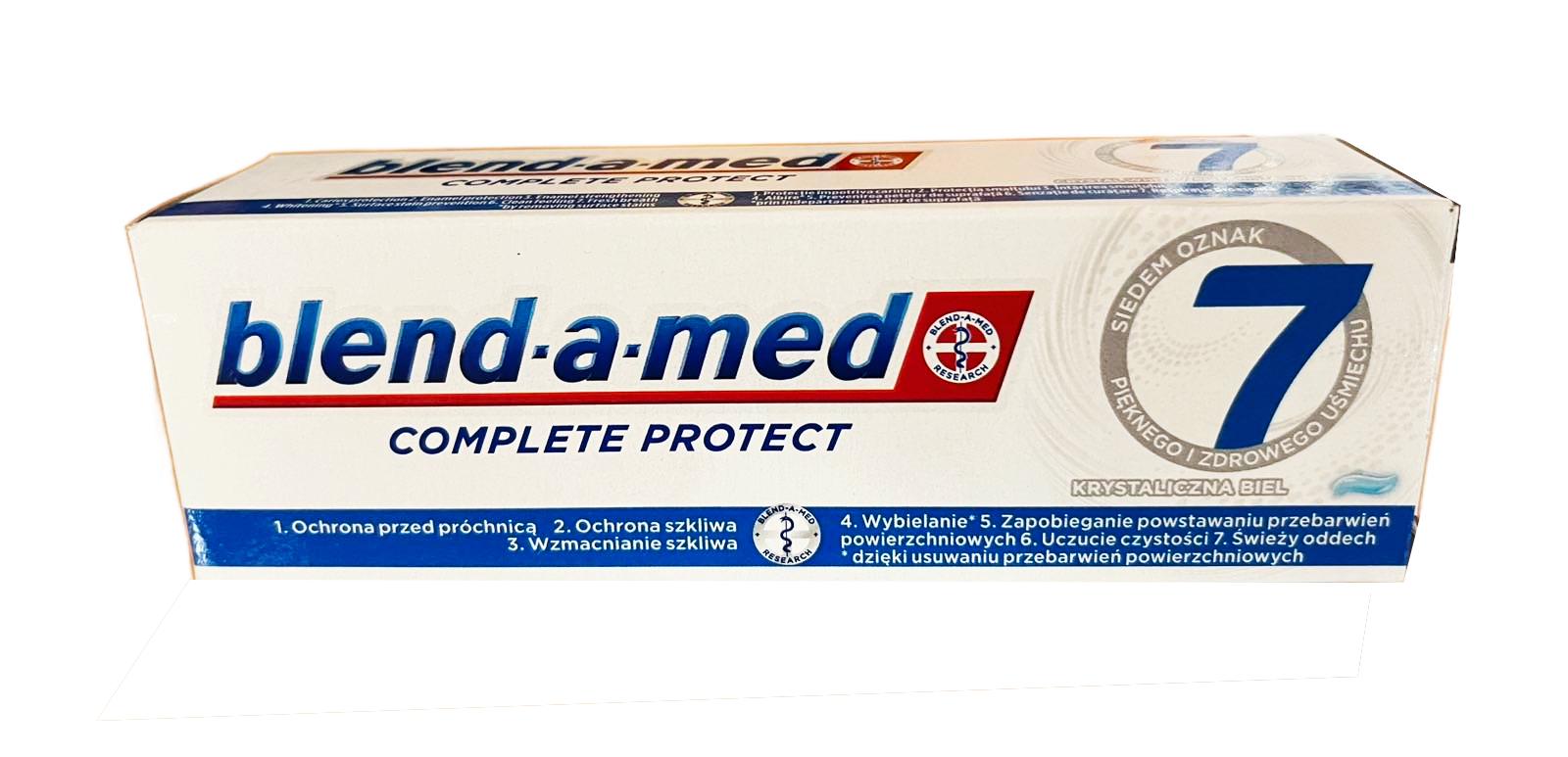 Зубная паста Blend-a-Med Complete Защита 7 Кристальная Белизна 75 мл (131522)