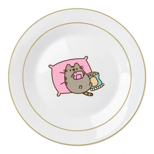 Тарелка Pusheen Chilling (18837783-73-186707) - фото 1 Тарелка Pusheen Chilling (18837783-73-186707) - фото 1