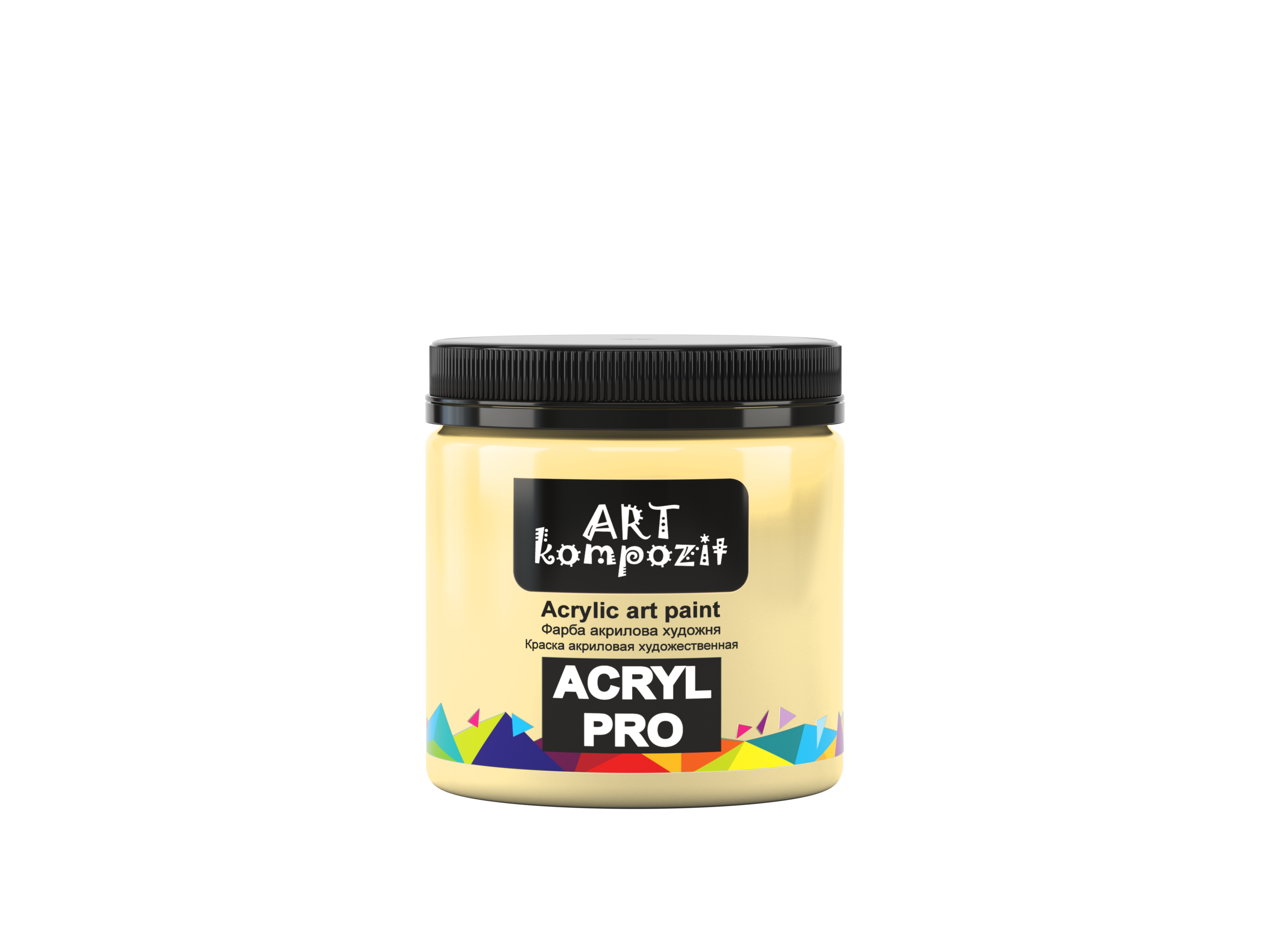 Краска художественная ART Kompozit Acryl PRO 107 0,43 мл Неаполитанский желтый темный