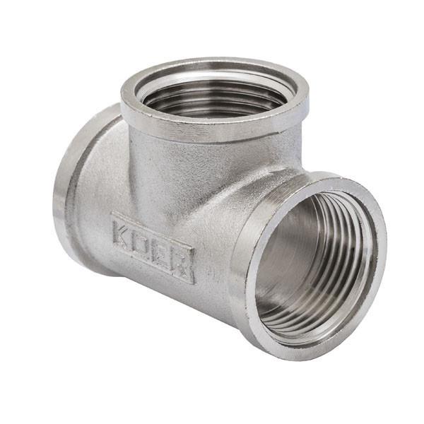 Трійник KOER KR3060 латунь внутрішня-внутрішня-внутрішня 1" (124514) Трійник KOER KR3060 латунь внутрішня-внутрішня-внутрішня 1" (124514)