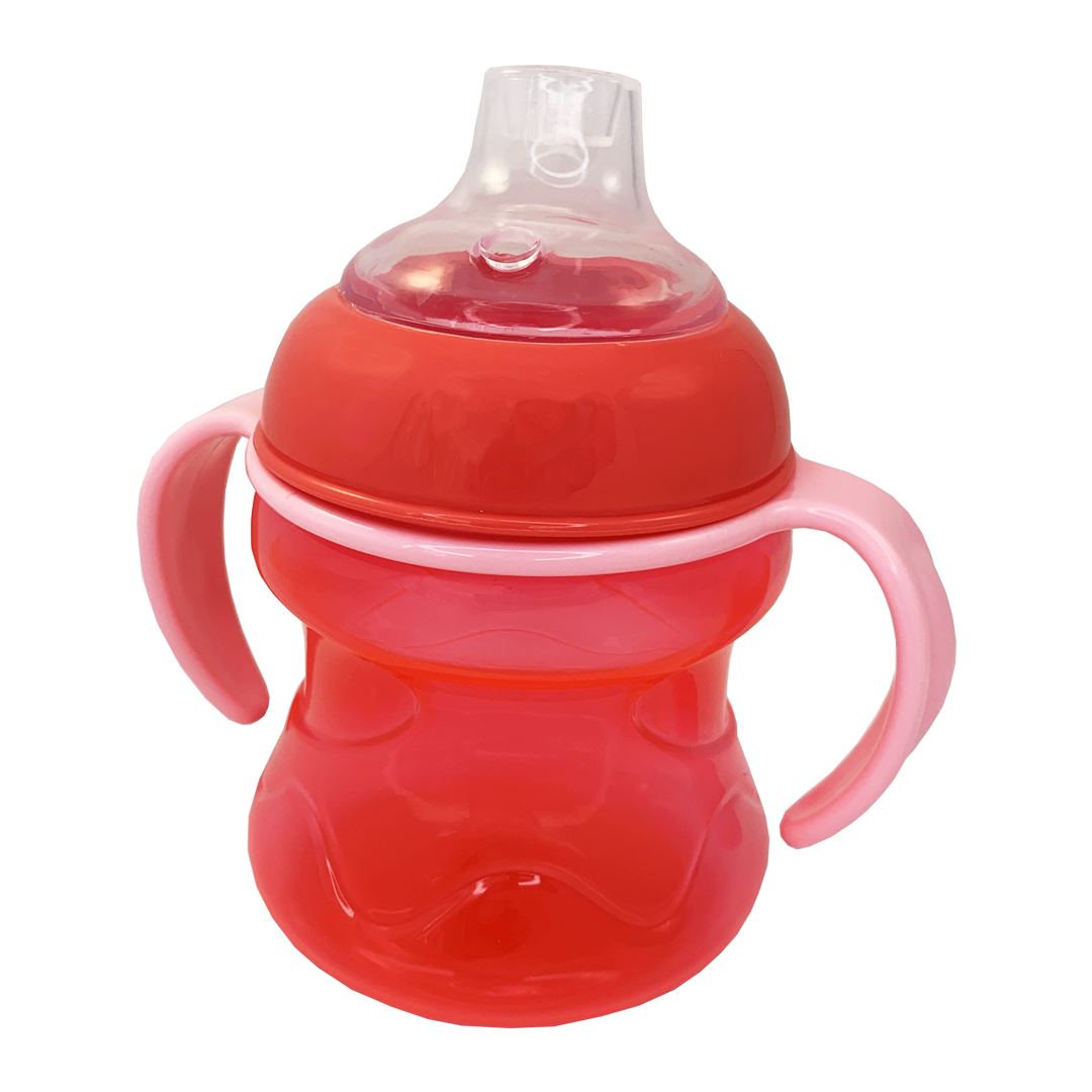 Поильник с носиком 200 мл Красный (195) - фото 2 Поильник с носиком 200 мл Красный (195) - фото 2