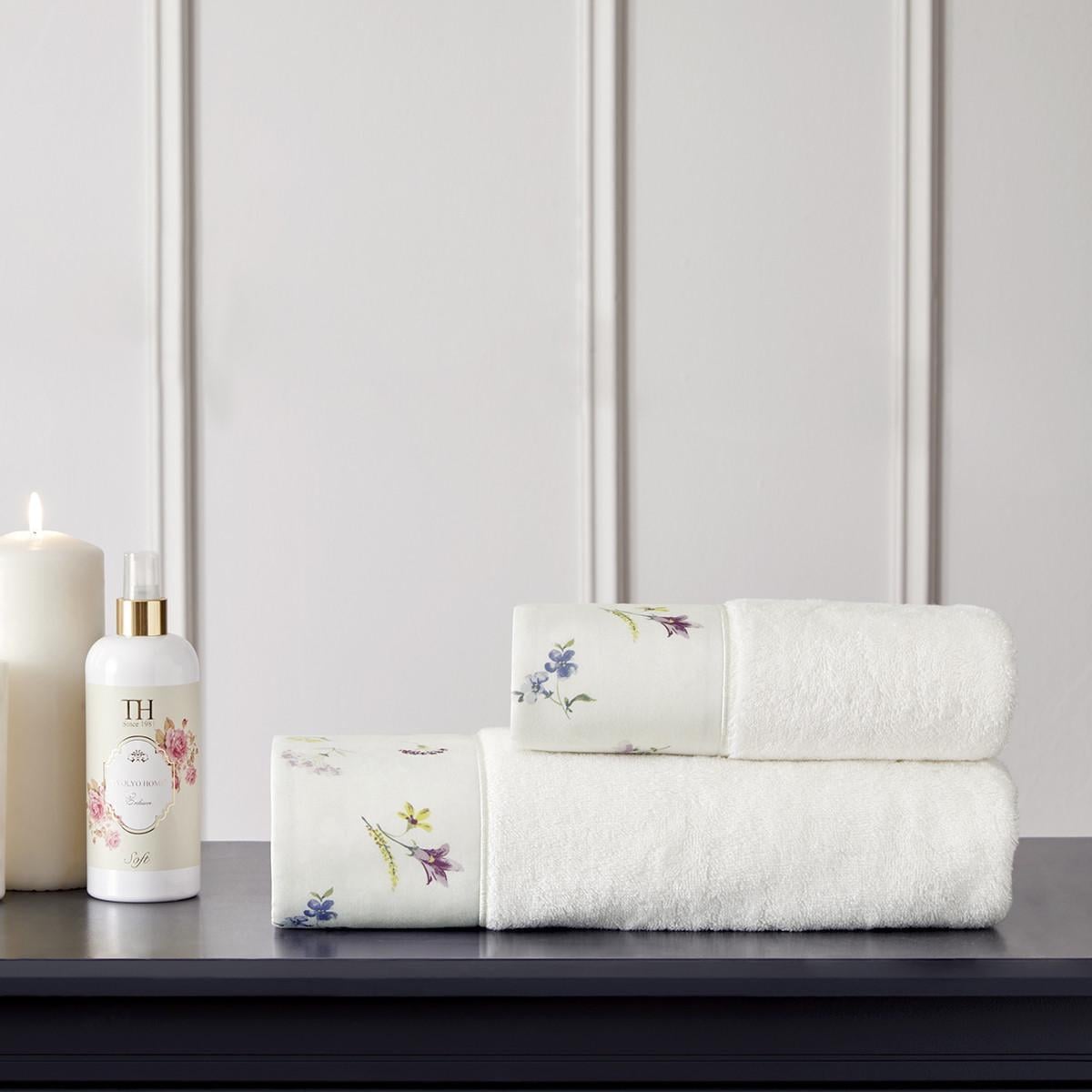 Набор полотенец Tivolyo Home Brocade 50x100/75x150 см (2000022282985)