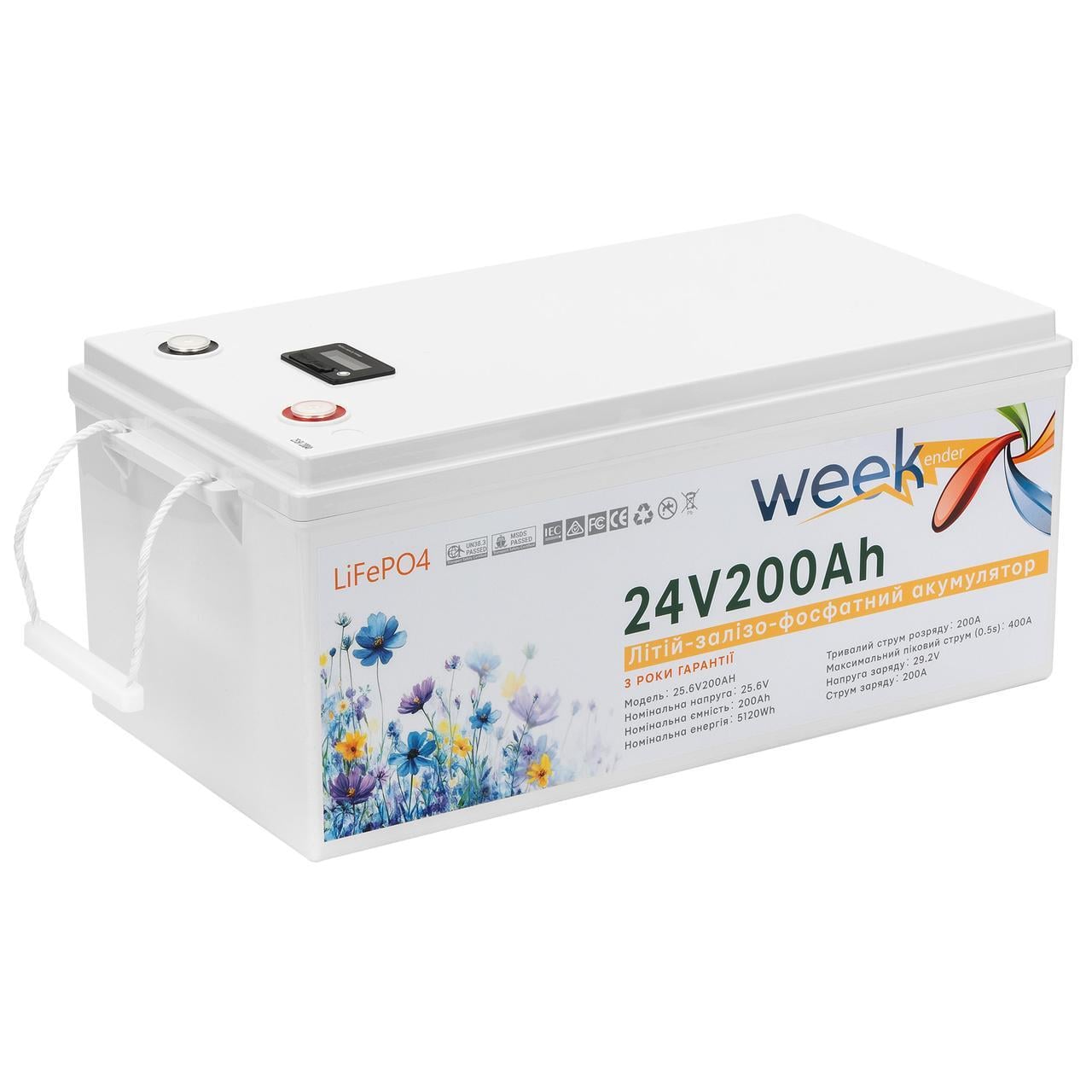 Аккумулятор Weekender LiFePO4 25,6V 200 Ah (3078686485)
