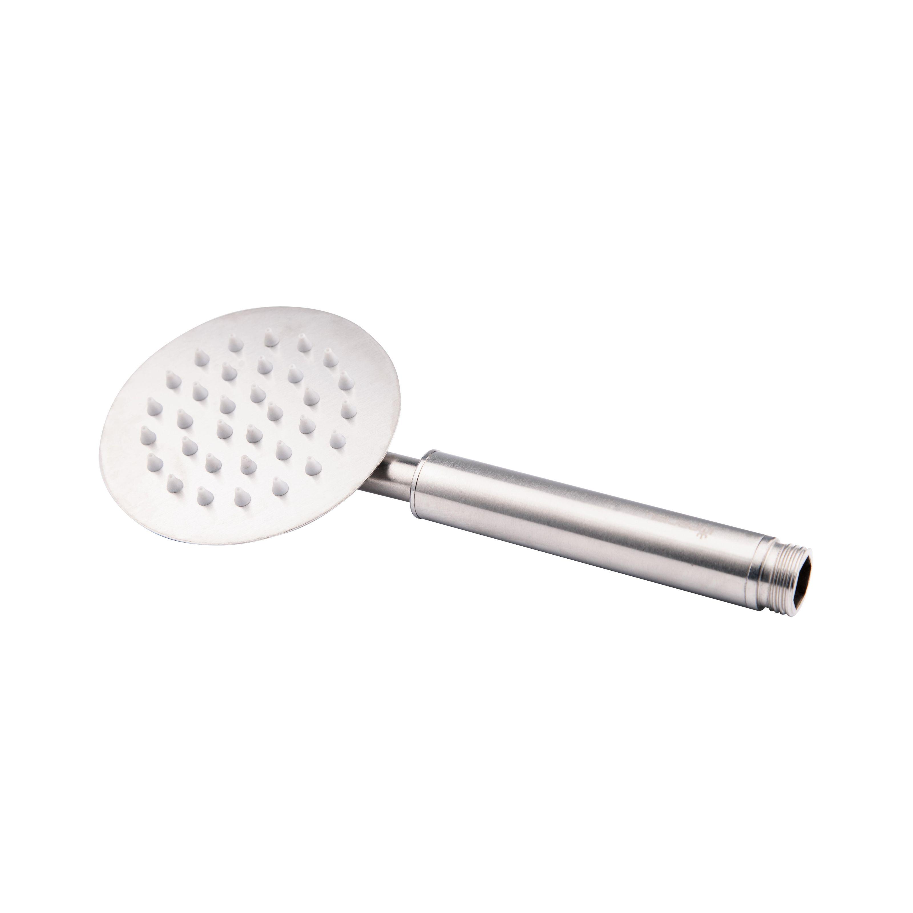 Душевая лейка Kroner Edelstahl Klassisch CV022981 однорежимная 100 мм Хром (137106)