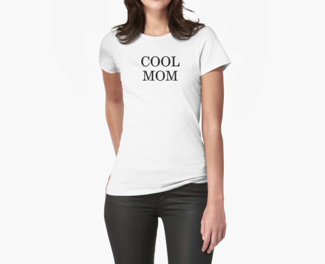Футболка женская Stedman с принтом "Cool mom" S Белый (МАМА23-1651477397)