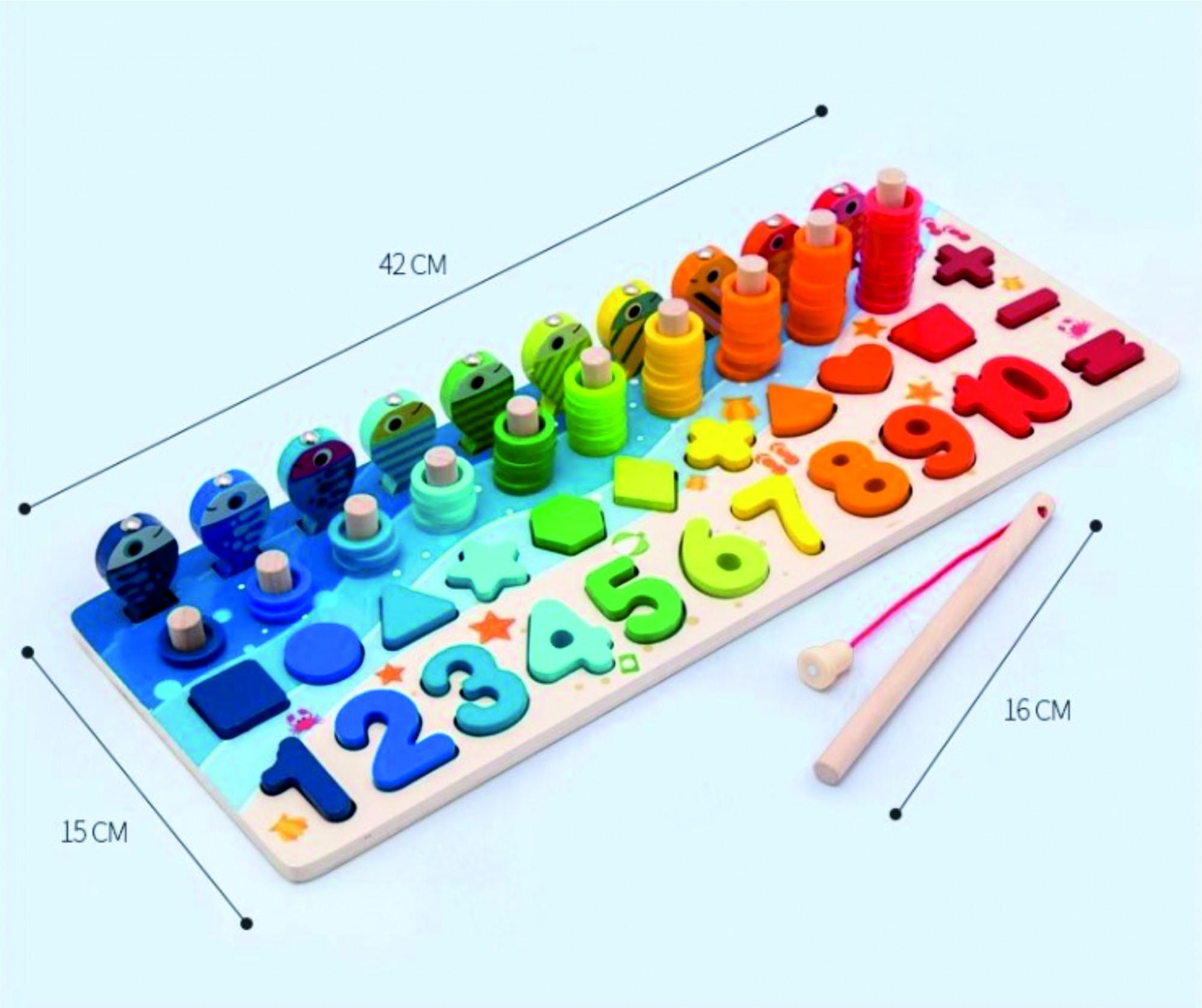 Деревянная развивающая игрушка геометрика Oray - фото 8 Деревянная развивающая игрушка геометрика Oray - фото 8