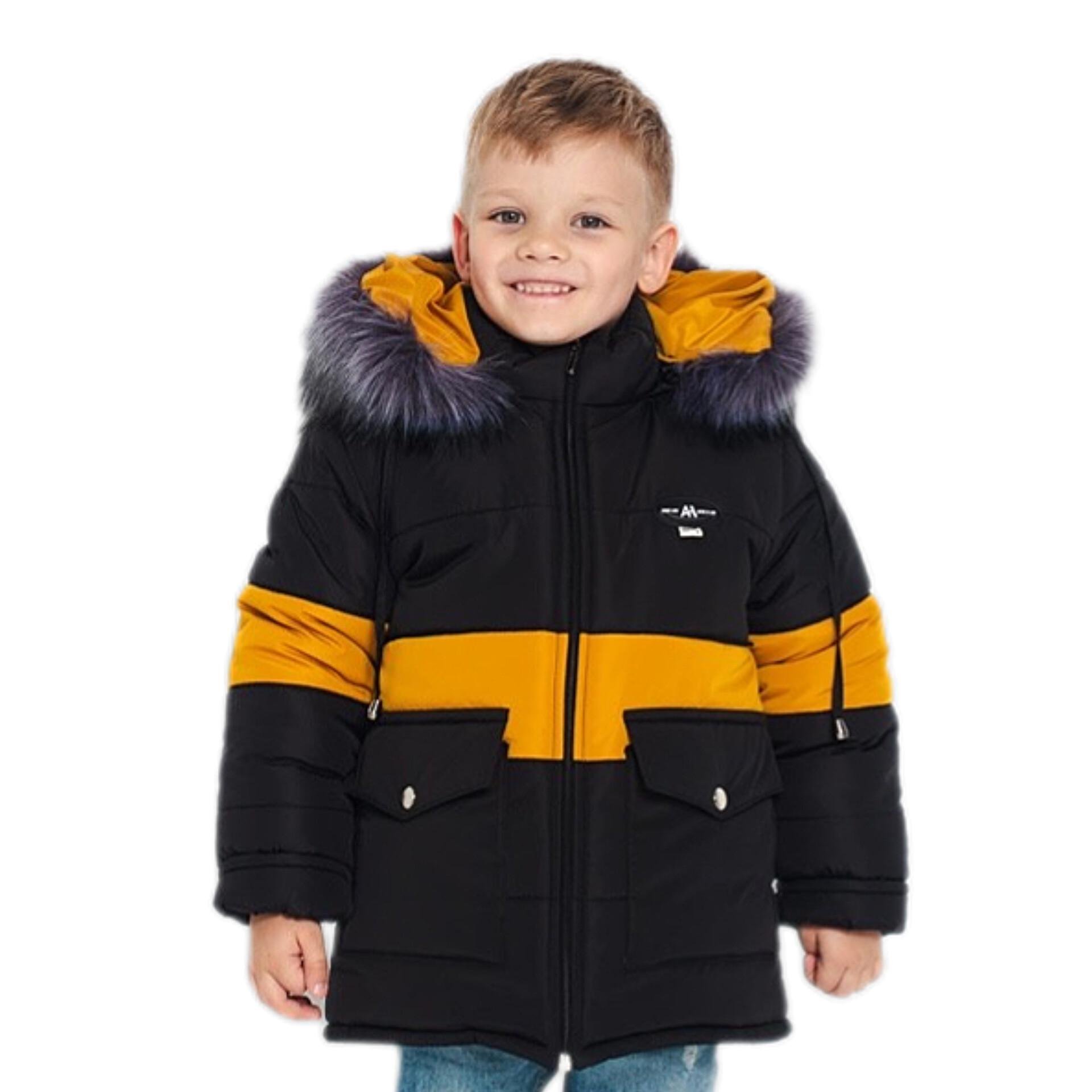 Куртка зимова для хлопчика Остап 86 см (D-8430-86чж)