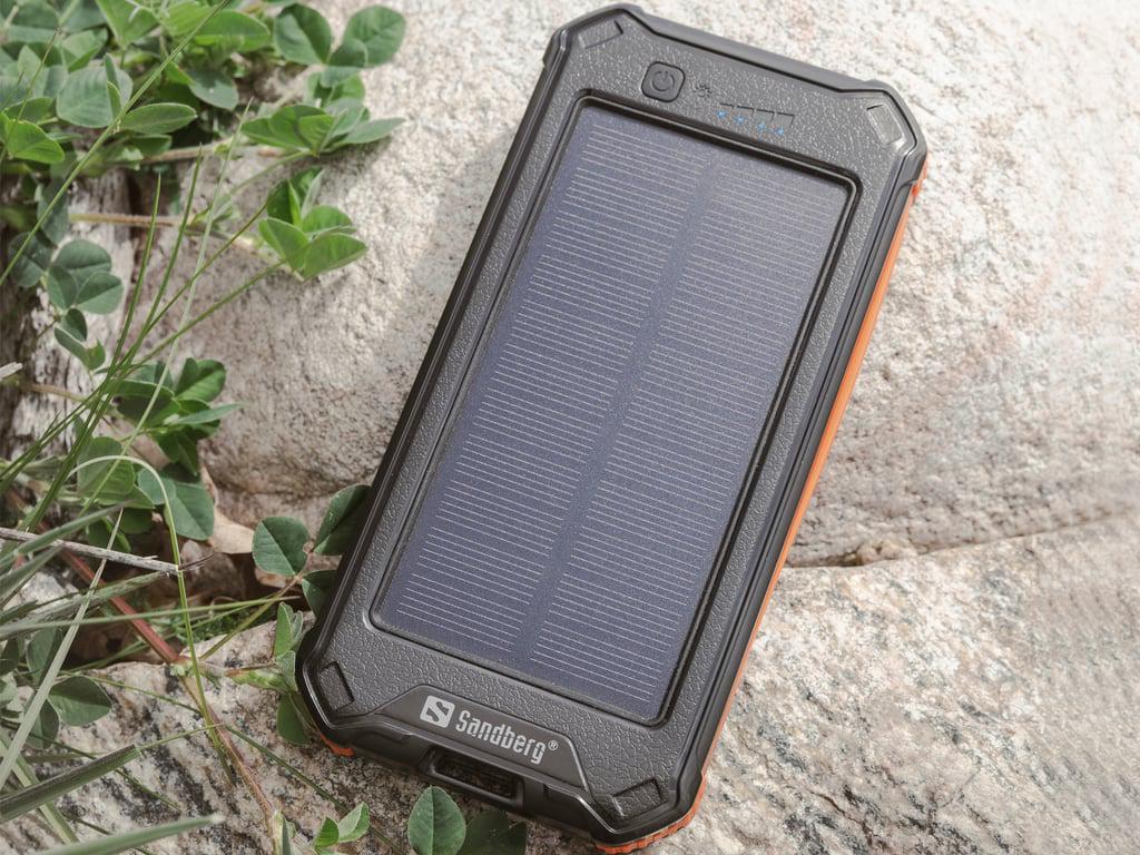 Повербанк із сонячною панеллю Sandberg Solar Powerbank 10000 mAh 3-in-1 (420-72) - фото 7 Повербанк із сонячною панеллю Sandberg Solar Powerbank 10000 mAh 3-in-1 (420-72) - фото 7