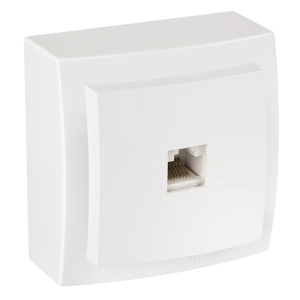 Розетка Nilson Themis комп'ютерна CAT5e RJ45 Білий (26111044)