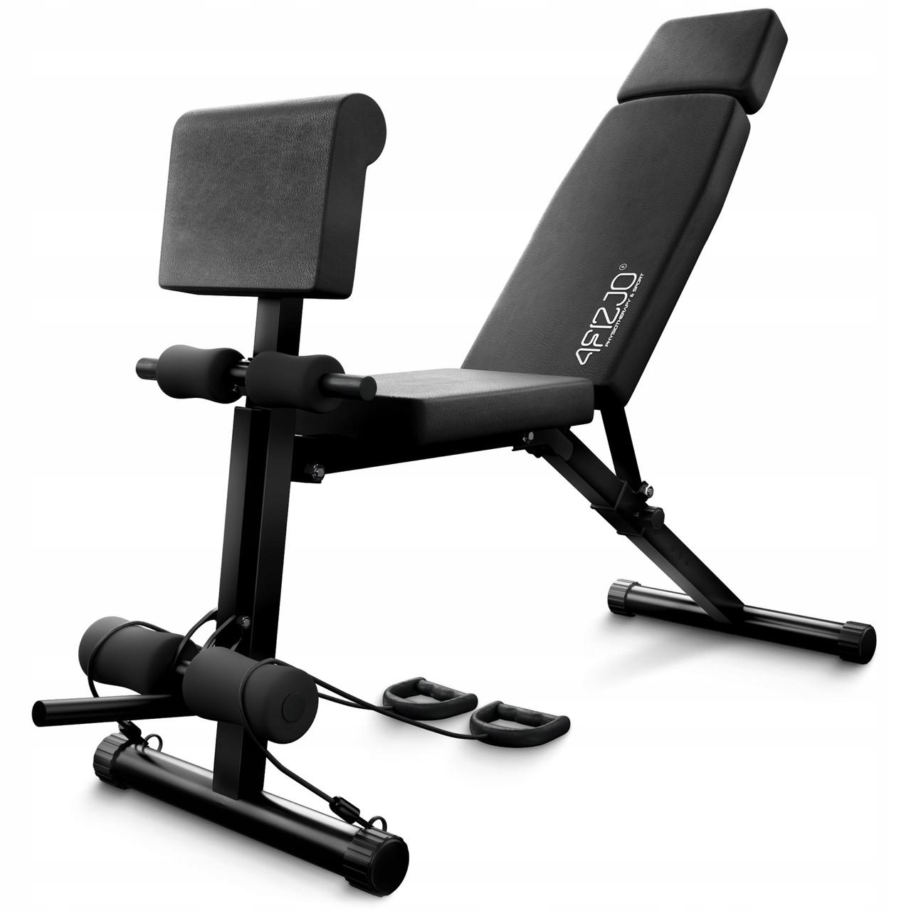 Лава для тренувань 4fizjo Pro з партою Скотта Black (P-5905973405119)