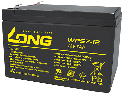 Акумуляторна батарея Kung Long WPS7-12