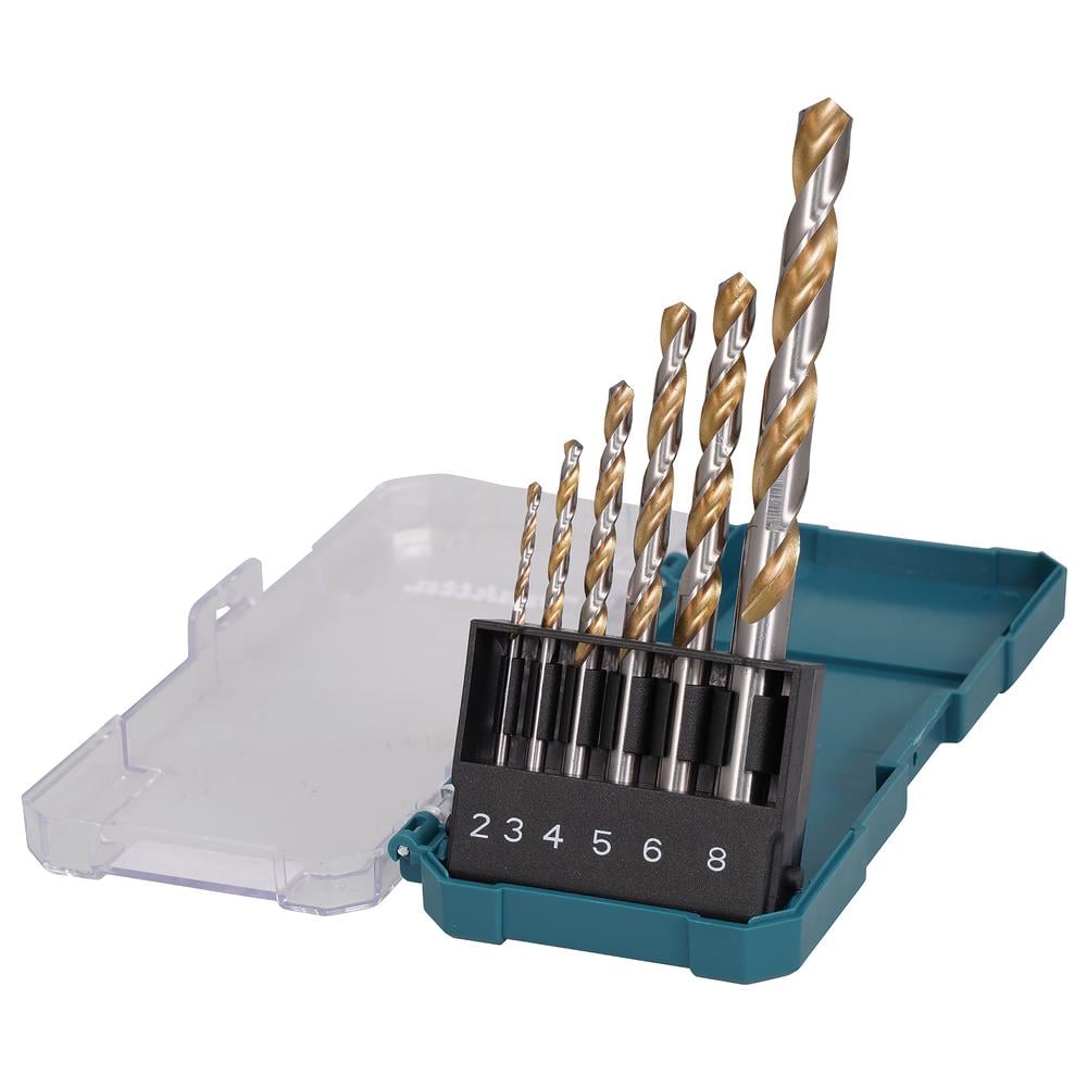 Набір свердел по металу Makita HSS-G 6 шт. (D-77241)