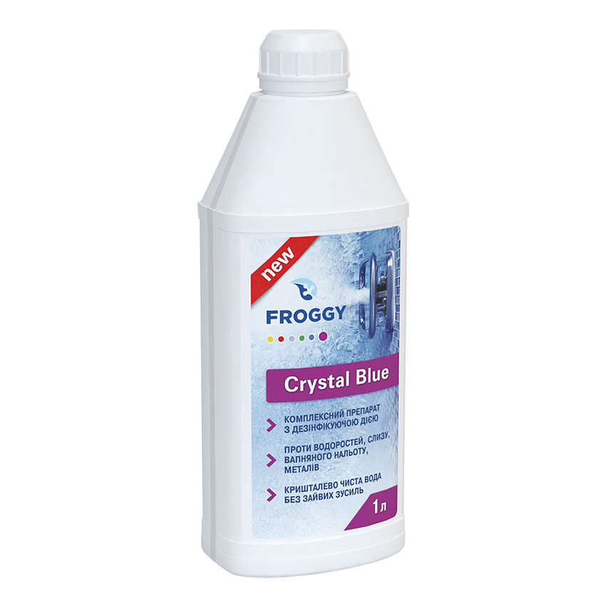 Средство жидкое для обработки воды Froggy Crystal Blue 1 л (L0750-00)