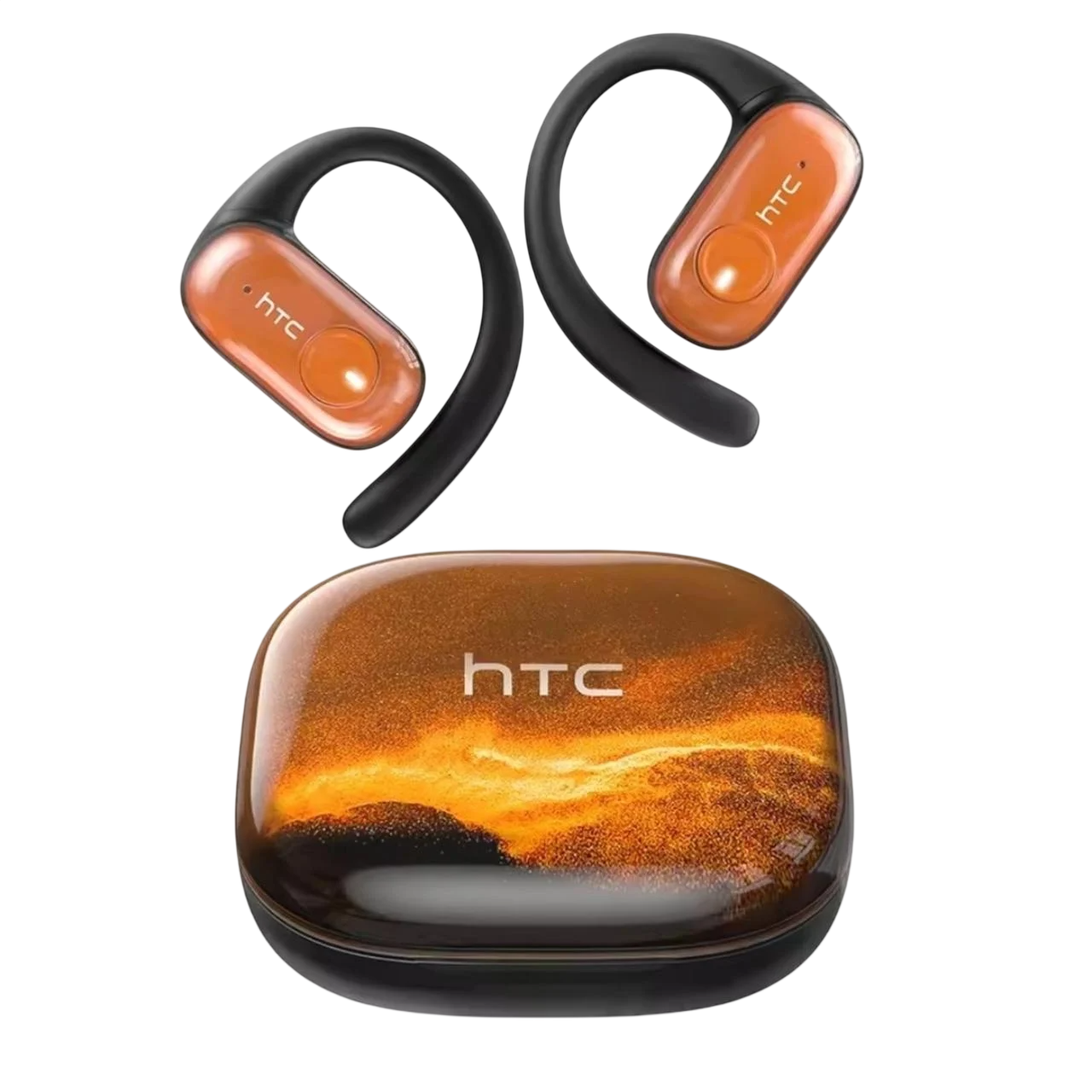 Наушники беспроводные спортивные HTC NE10 с Bluetooth 6.0 Orange (3067026993)