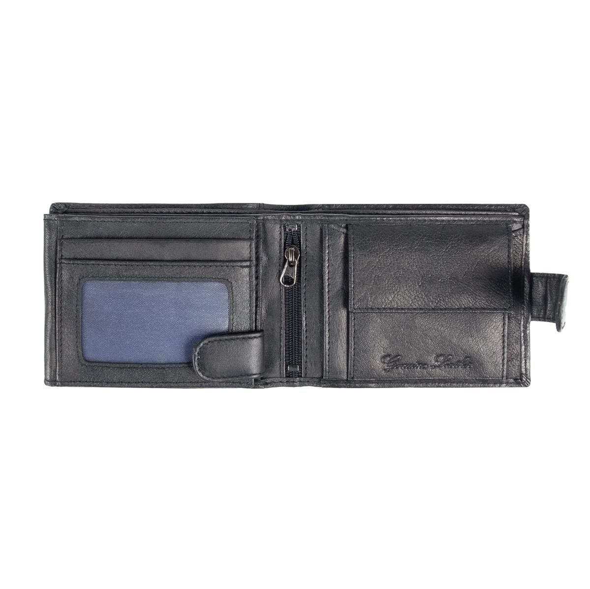 Кошелек кожаный мужской JCB NC53 Black (JCBNC53 BLK 1) - фото 3 Кошелек кожаный мужской JCB NC53 Black (JCBNC53 BLK 1) - фото 3