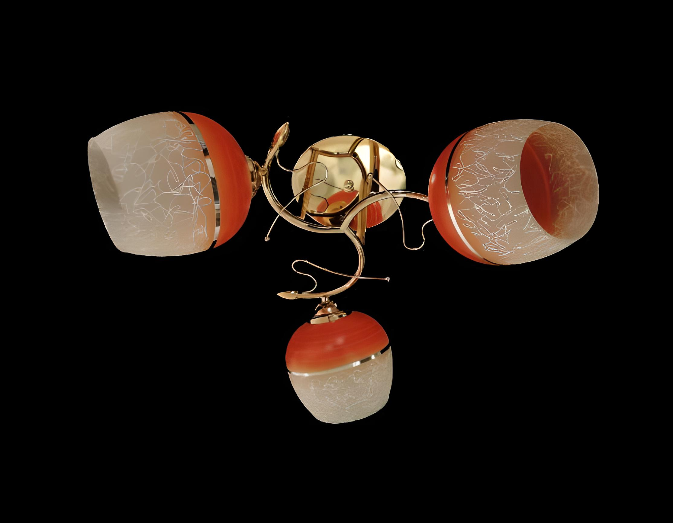 Люстра потолочная Sirius Ю 9511A/3 на 3 плафона