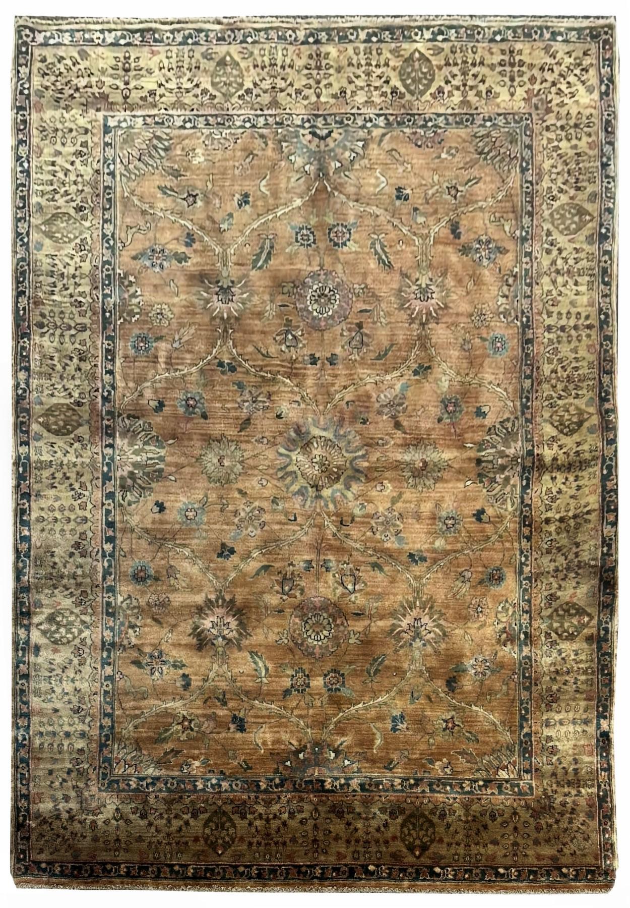 Шерстяной ковер Samarkand Mewar 168x242 см Copper-gold (103571624) Шерстяной ковер Samarkand Mewar 168x242 см Copper-gold (103571624)