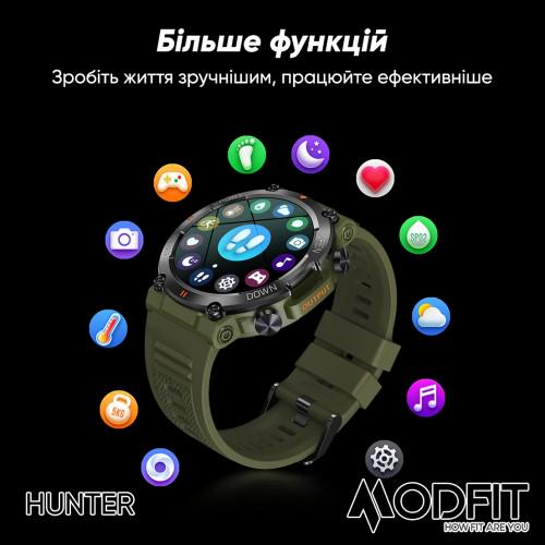 Смарт-часы Modfit Hunter Khaki - фото 21