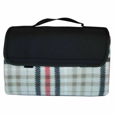 Каремат туристичний для пікніка Tramp складний флісовий 150х135 см Grey (TRS-057.14)