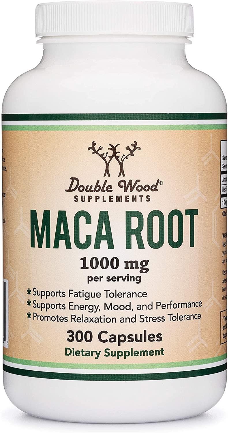 Екстракт кореня маки Double Wood Maca Root 1000 mg 300 caps