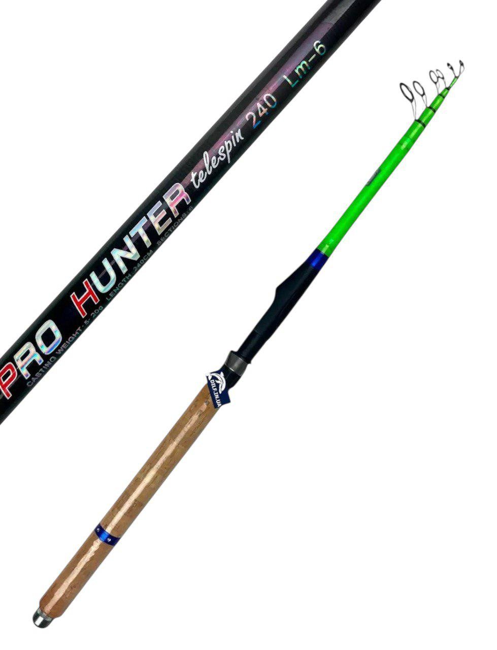 Спиннинг телескопический Boya By PRO HUNTER telespin 240 см 5-20 г (20664765189) - фото 1 Спиннинг телескопический Boya By PRO HUNTER telespin 240 см 5-20 г (20664765189) - фото 1
