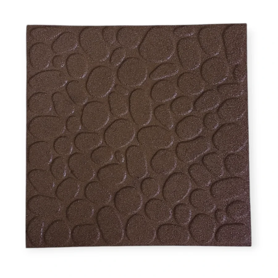 Резиновая плитка Галька 500х500х20 мм Коричневый (2562227321) Резиновая плитка Галька 500х500х20 мм Коричневый (2562227321)