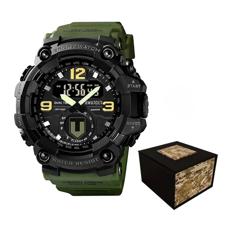 Наручные часы Awarder 004 ТРО Army Green-Black (371)