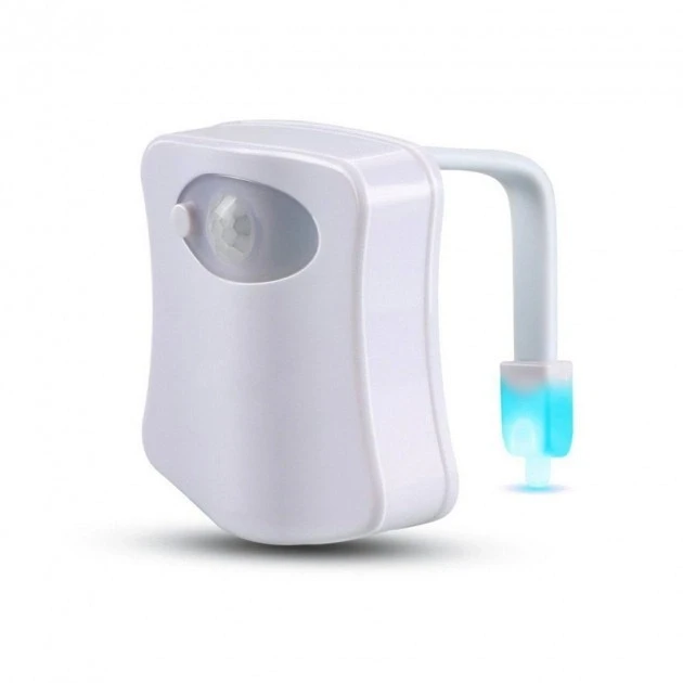 Підсвітка для унітазу TOILET Light Bowl LED з датчиком руху і світла (17945502)