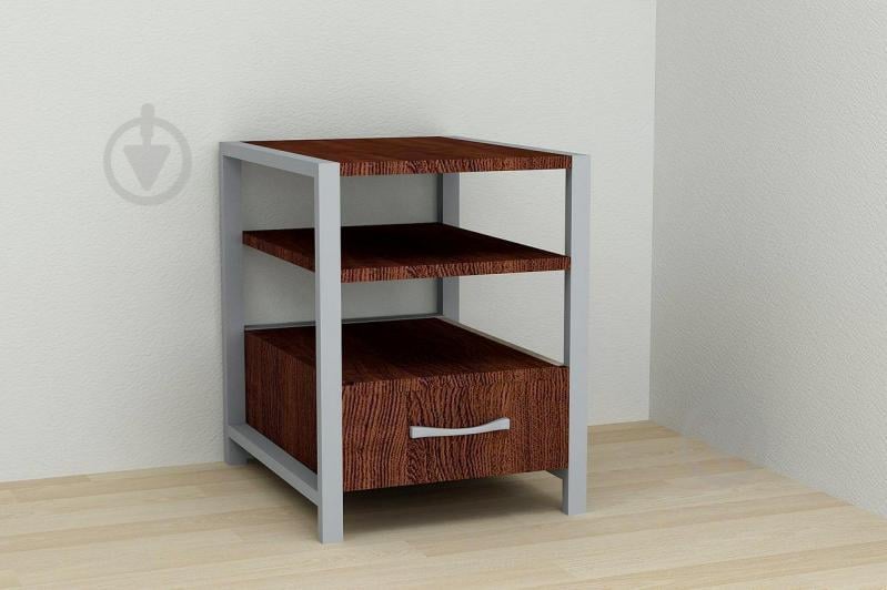 Тумба Ferrum-decor Вивьен 1/1 50x41x40 см Венге (XK00108)