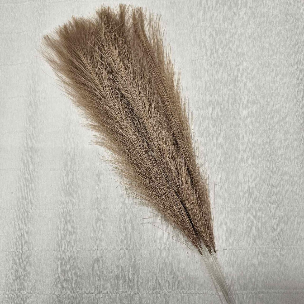 Трава штучна пампасна Букет 10 гілок Коричневий (2034207976) - фото 1