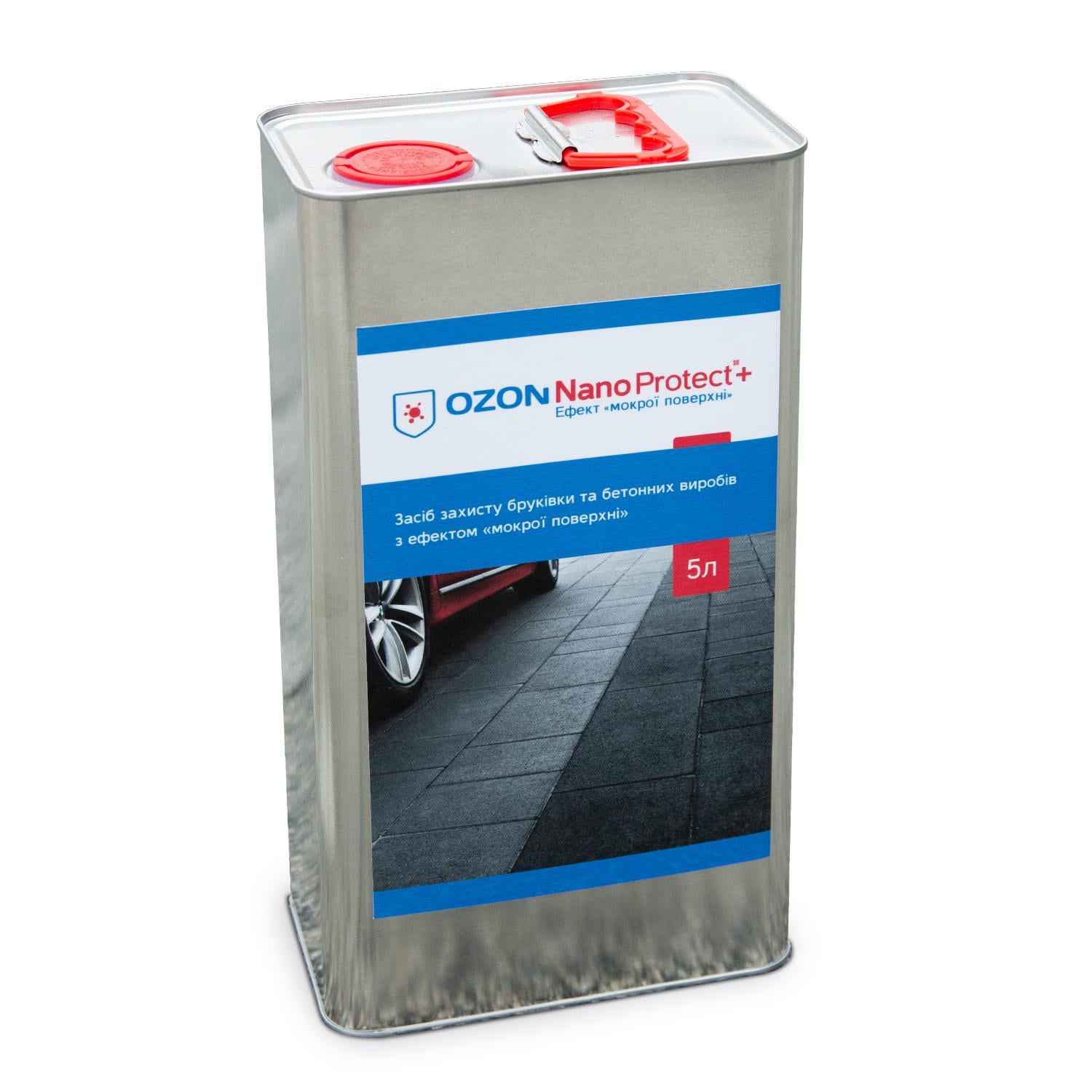 Засiб для захисту та обробки брукiвки Ozon NANO Protect+ 5 л