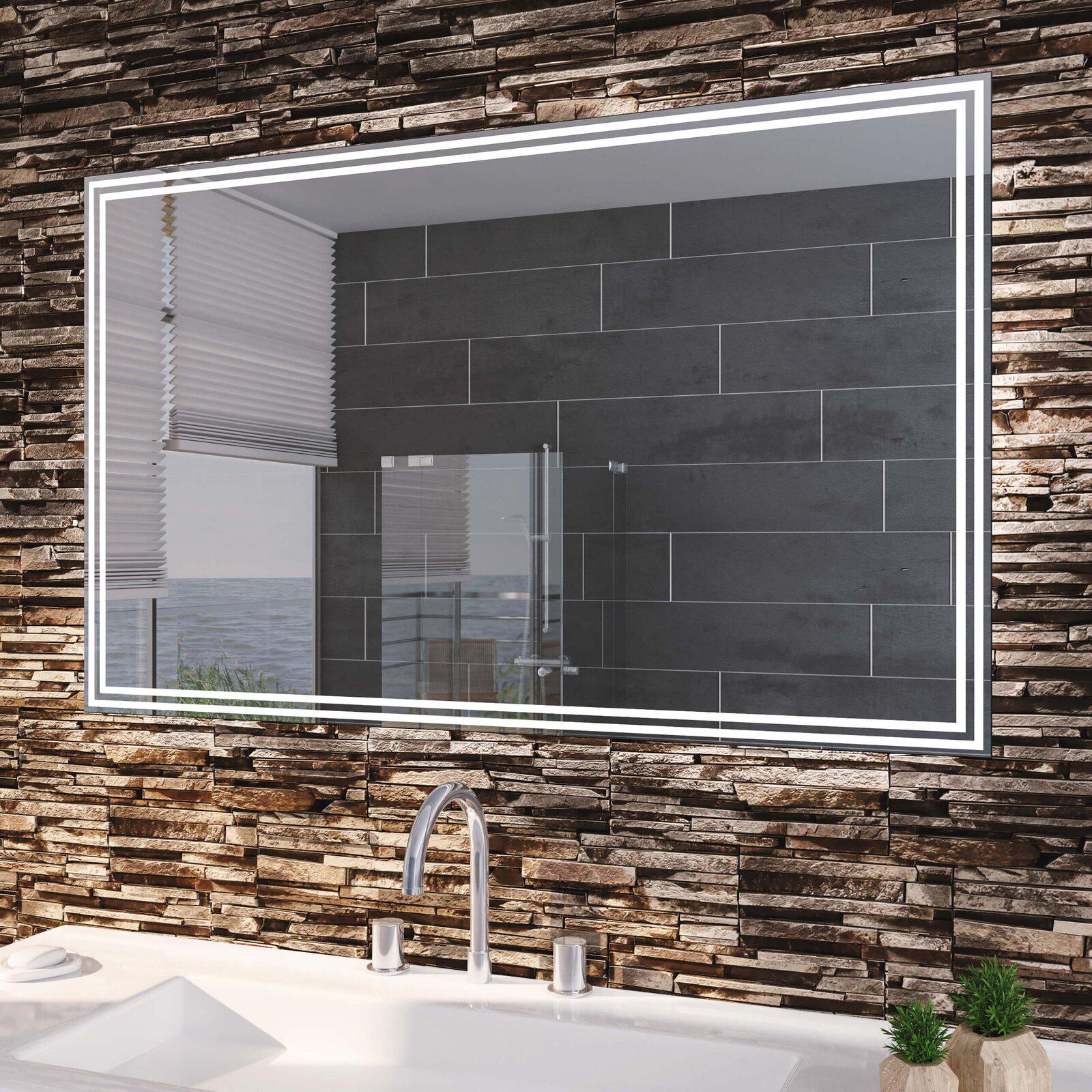 Зеркало Dim Dzerkal RARA с LED-подсветкой 80х70 см (7000)
