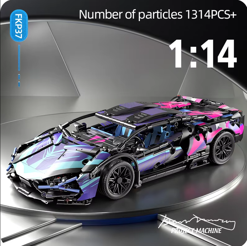 Конструктор Техник Ламборджини суперкар 1314 дет. масштаб 1:14 - фото 4