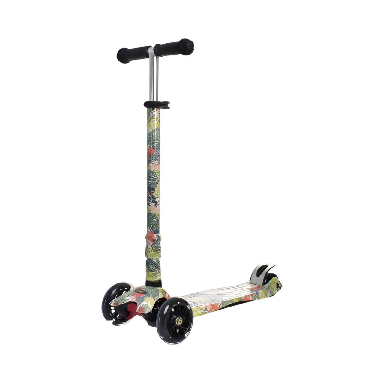 Самокат JR 3-055-WP15 складной колеса 120 мм Зеленый (24993890)