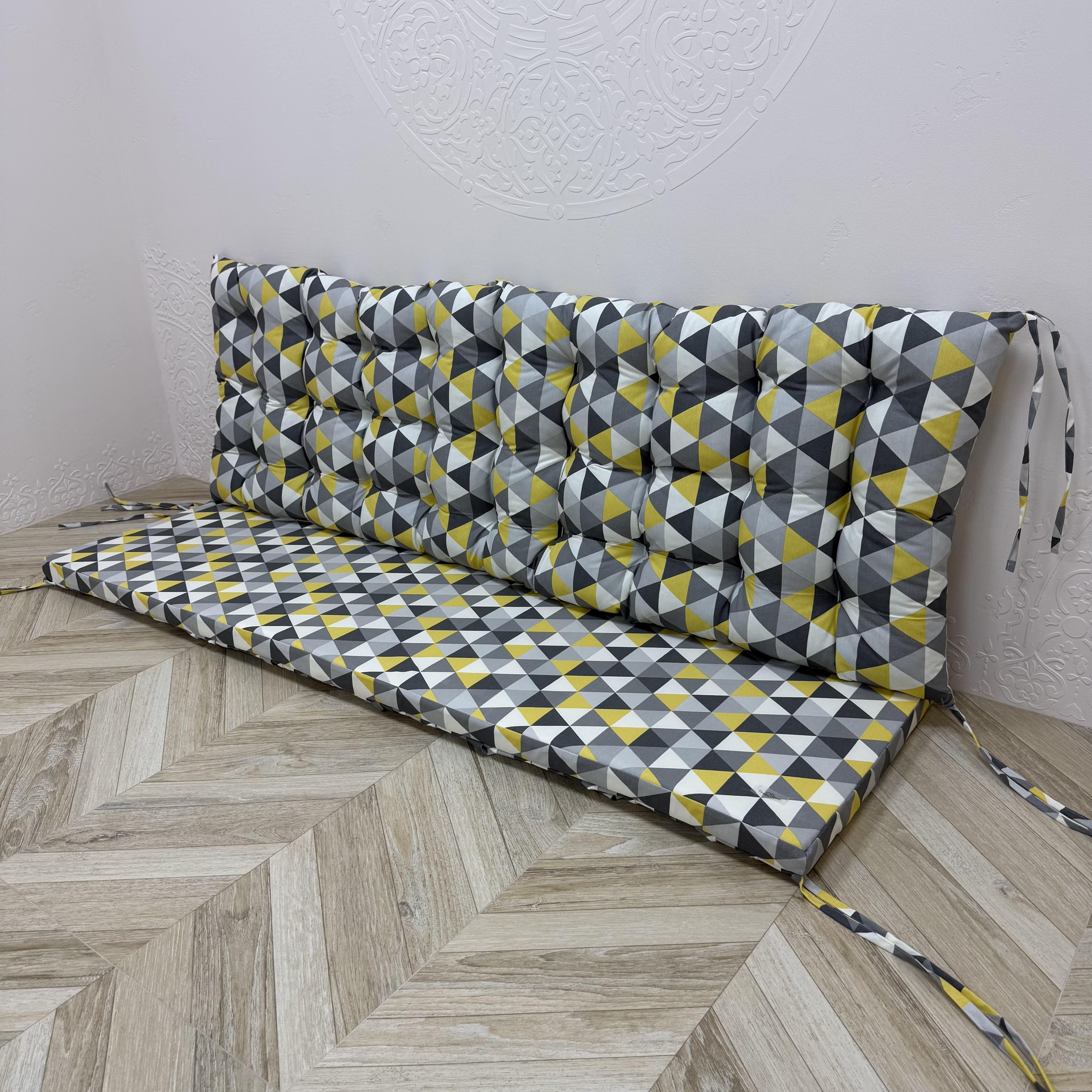 Матрас комбинированный Comfort Home Mosaic на поддоны/качели/каркасы/садовая мебель панама 120х60х40х5 см