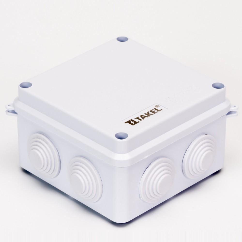 Распределительная коробка TAKEL наружная квадратная 100х100х70 IP65 (29177824)