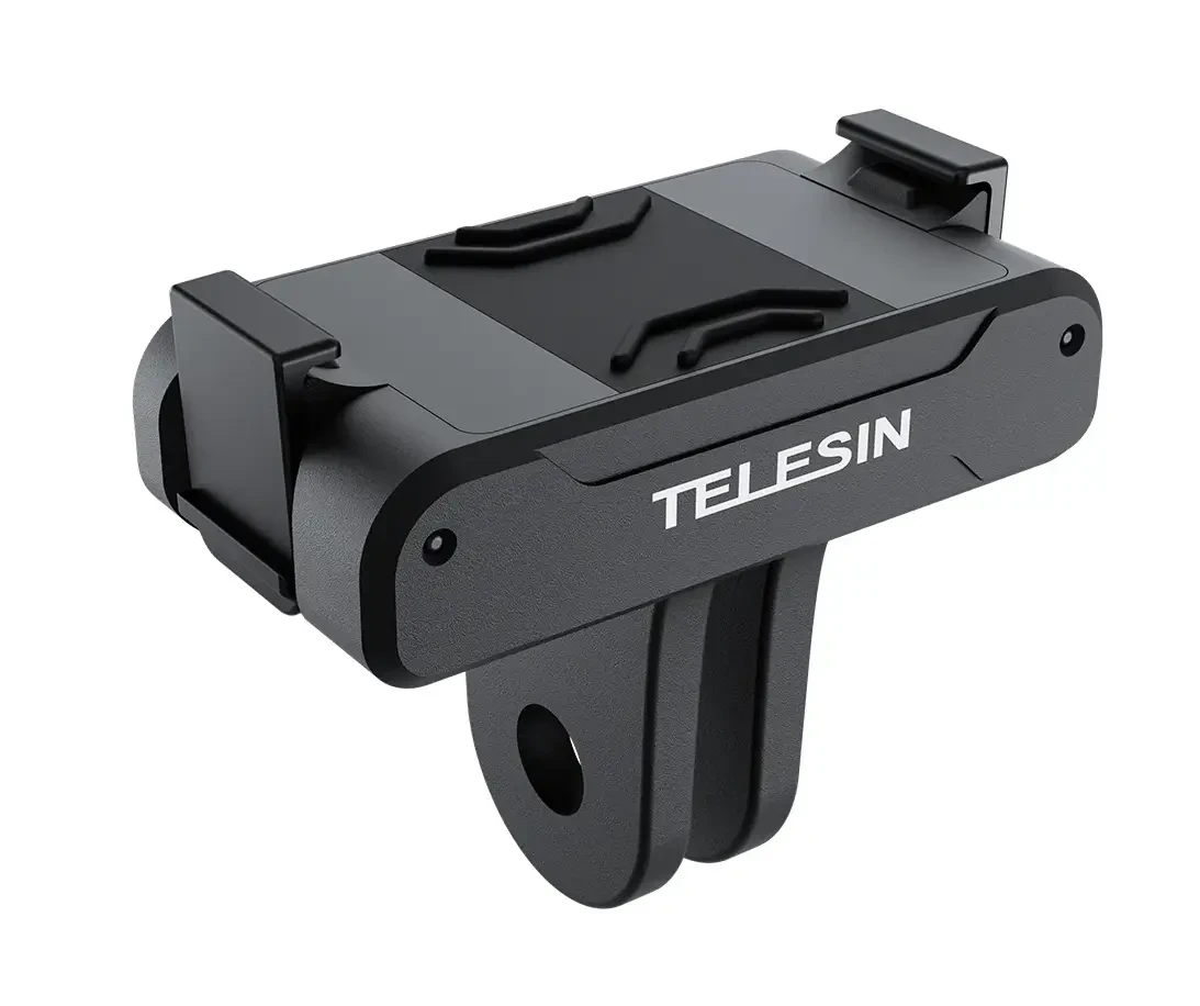 Адаптер магнитный Telesin с двумя захватами для DJI OSMO Action 3 4 5 № OA-TPM-T04