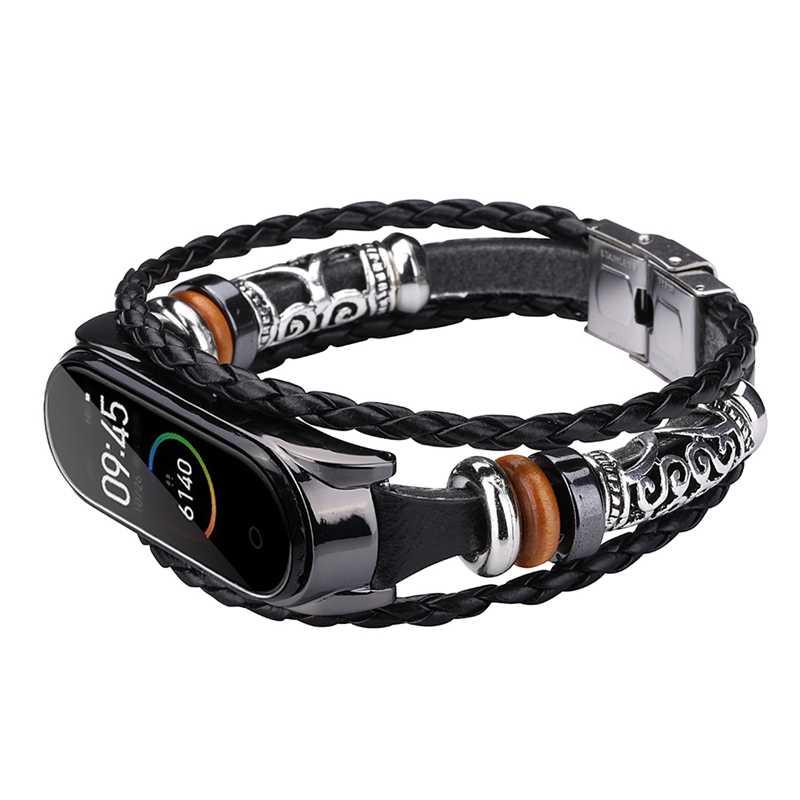 Ремінець Jewellery Band BeCover для Xiaomi Mi Smart Band 5/Xiaomi Mi Smart Band 6 Black (706003)
