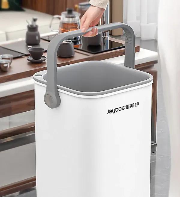 Ведро Joybos для сухого и влажного мусора многофункциональное (JBS-LJT-N31-JWT) - фото 3