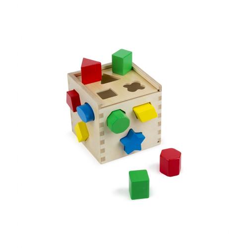 Развивающая игрушка Melissa&Doug Сортировочный куб (MD575)