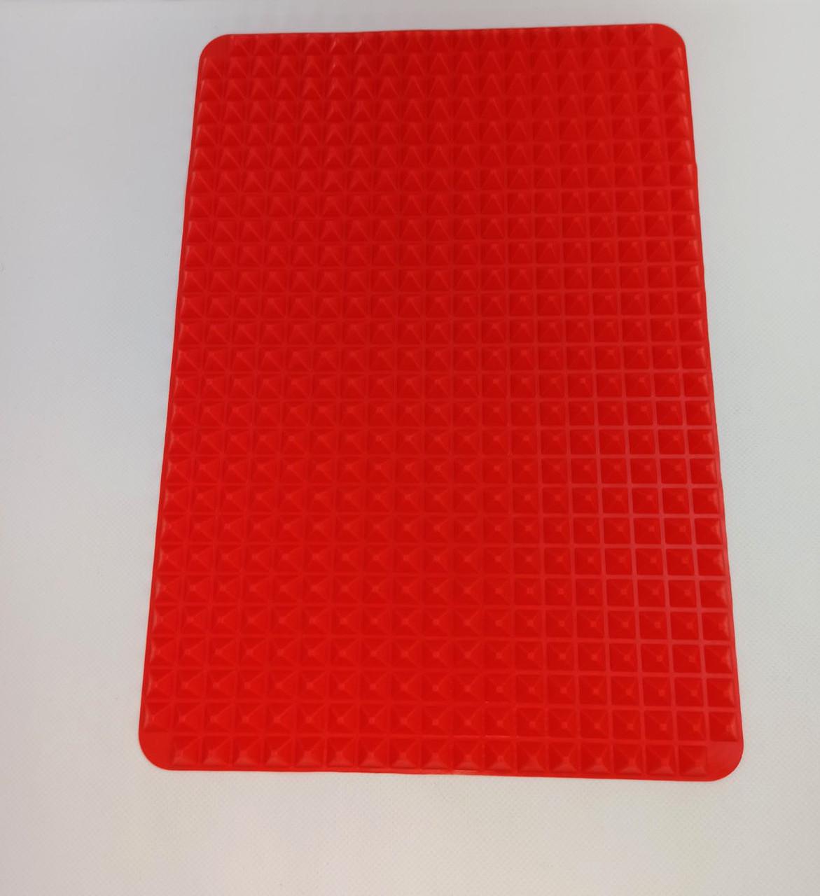 Коврик для гриля и выпечки антипригарный силиконовый PYRAMID PAN Fat-Reduction Silicone Cooking Mat (4608) - фото 1