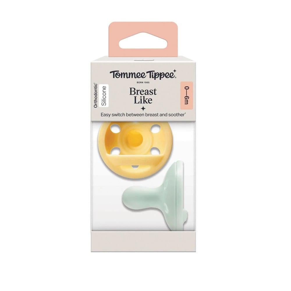 Пустышка Tommee Tippee Breast-like 0-6 мес 2 шт. (TT0519) Пустышка Tommee Tippee Breast-like 0-6 мес 2 шт. (TT0519)