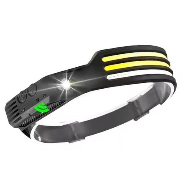 Фонарь налобный Coba аккумуляторный с датчиком движения (CB-689-3) Фонарь налобный Coba аккумуляторный с датчиком движения (CB-689-3)