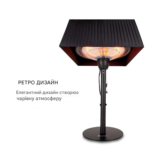 Обігрівач настільний Blumfeldt Loras Style 1500 Вт (10035344) - фото 2 Обігрівач настільний Blumfeldt Loras Style 1500 Вт (10035344) - фото 2