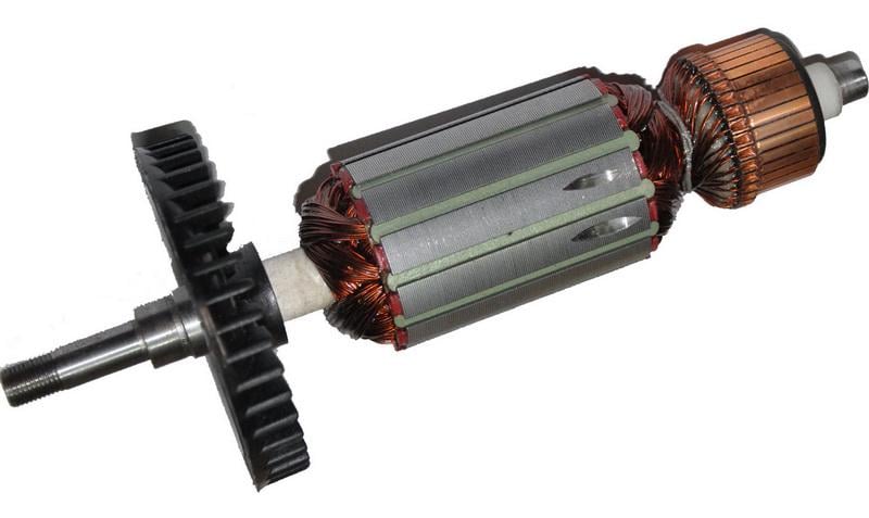 Якорь болгарка Sparky 230 MA 2001 резьба конец VJ Parts