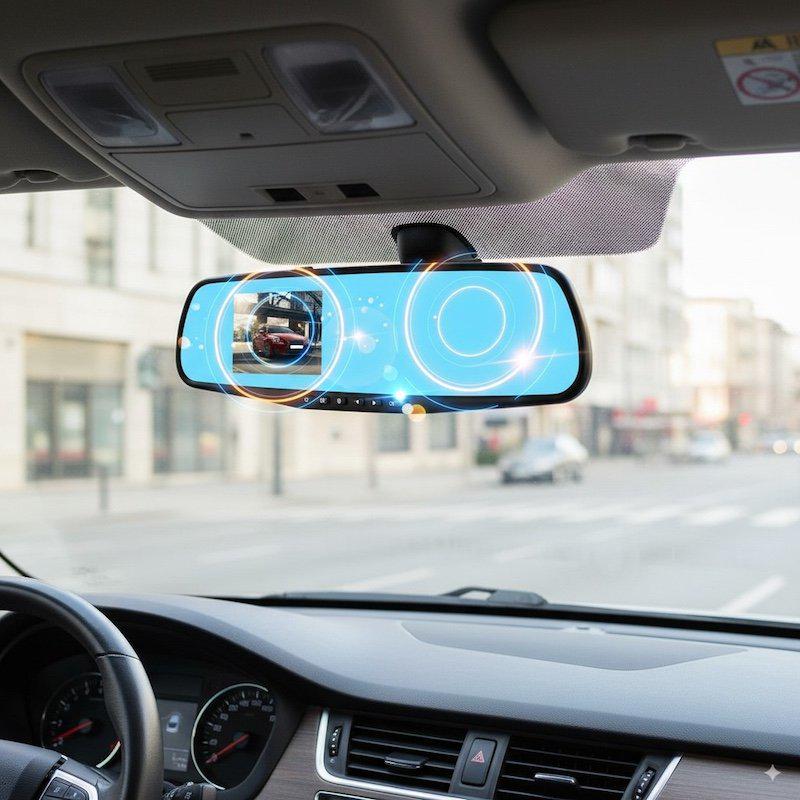 Видеорегистратор-зеркало автомобильный L-9001 с разрешением 1080P Full HD+ - фото 4 Видеорегистратор-зеркало автомобильный L-9001 с разрешением 1080P Full HD+ - фото 4